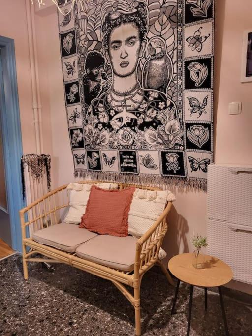 Viva La Frida Boho Apartment In Central Athene Buitenkant foto