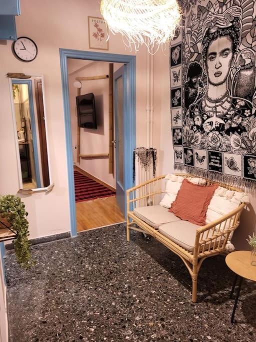 Viva La Frida Boho Apartment In Central Athene Buitenkant foto